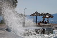 Zadar: Jesenski dan na plaži Kolovare Zadar: Jesenski dan na plaži Kolovare