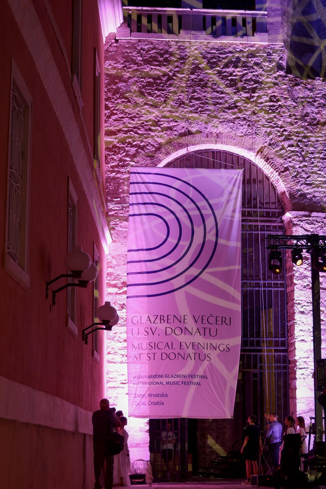 Zadar: Svečano otvorenje 65. Glazbenih večeri u Sv. Donatu