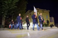 Zadar: Polaganje svijeća i vijenca na spomeniku poginulim braniteljima