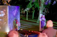 Zadar: Polaganje svijeća i vijenca na spomeniku poginulim braniteljima