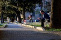 Uksrsni đir po gradu u zalazak Uksrsni đir po gradu u zalazak