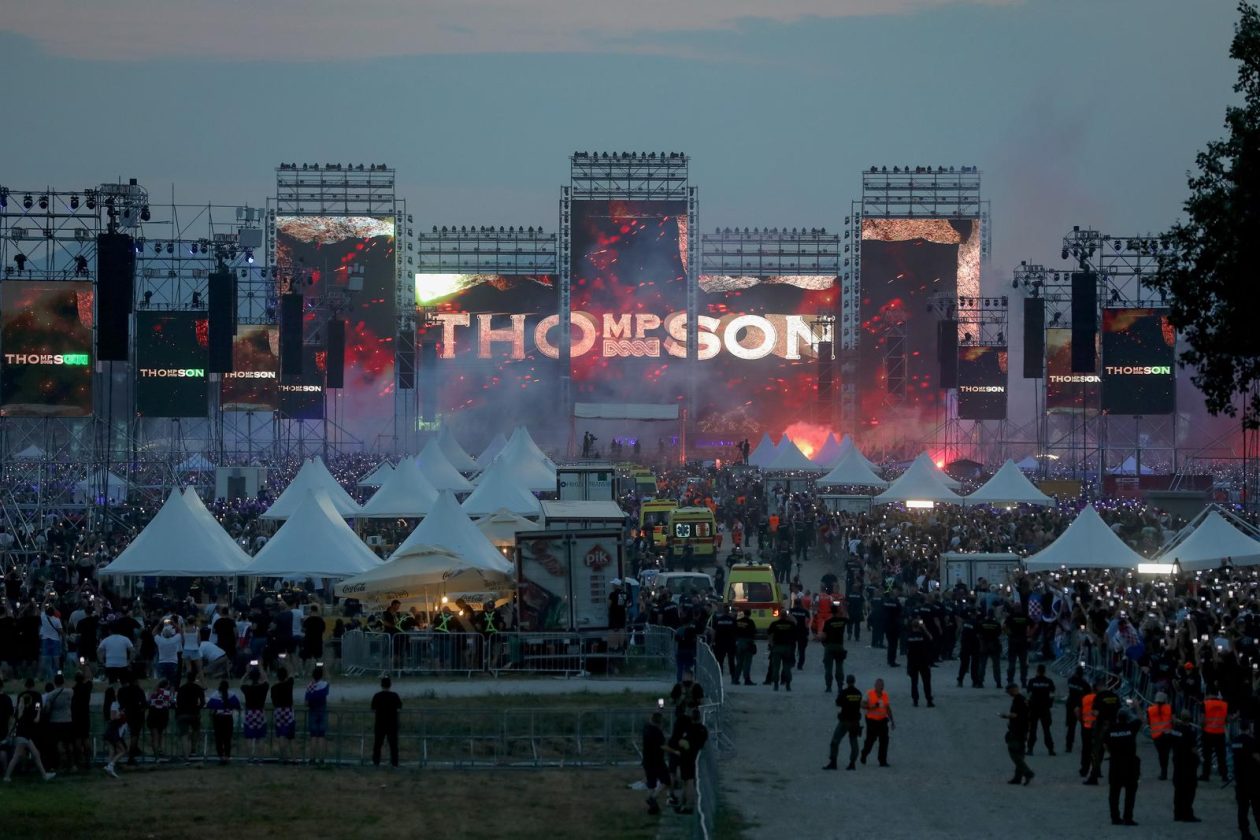 Koncert Marka Perkovića Thompsona na Hipodromu Koncert Marka Perkovića Thompsona na Hipodromu