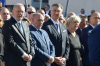 Knin: Dravni vrh na polaganju vijenaca na spomenik Oluja 95