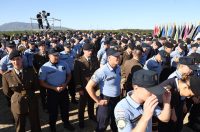 Knin: Na  tvrđavi podignuta hrvatska zastava