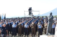 Knin: Na  tvrđavi podignuta hrvatska zastava