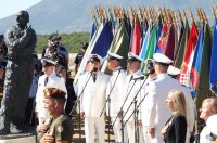 Knin: Na  tvrđavi podignuta hrvatska zastava