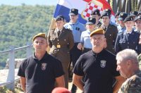 Knin: Na  tvrđavi podignuta hrvatska zastava