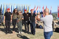 Knin: Na  tvrđavi podignuta hrvatska zastava