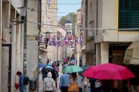 Zadar: Kišna nedjelja u centru grada