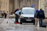 Zadar: Kišna nedjelja u centru grada