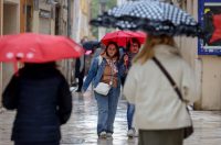 Zadar: Kišna nedjelja u centru grada