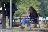 Zadar: Kišna nedjelja u centru grada