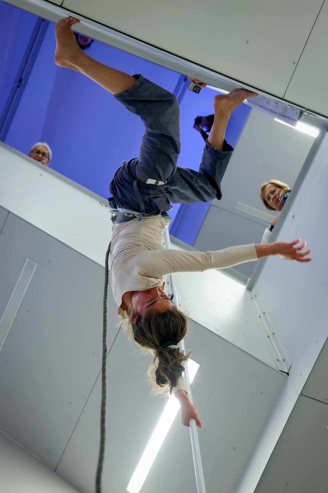 Vertikalne plesne instalacije u prostorima II Palače Vertikalne plesne instalacije u prostorima II Palače