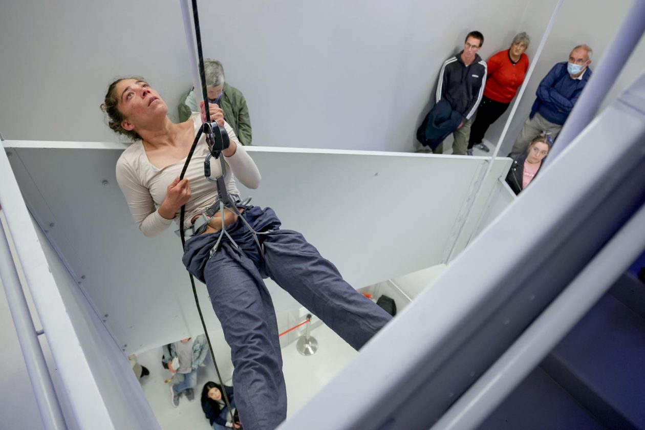 Vertikalne plesne instalacije u prostorima II Palače Vertikalne plesne instalacije u prostorima II Palače