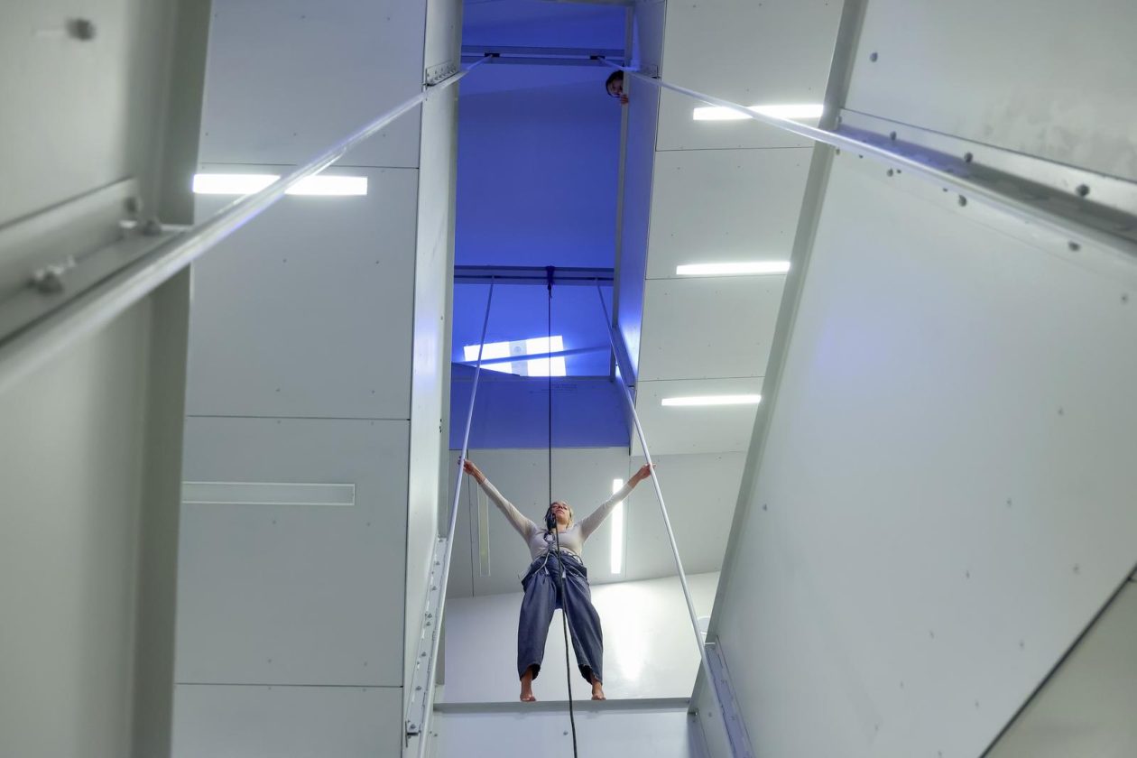 Vertikalne plesne instalacije u prostorima II Palače Vertikalne plesne instalacije u prostorima II Palače