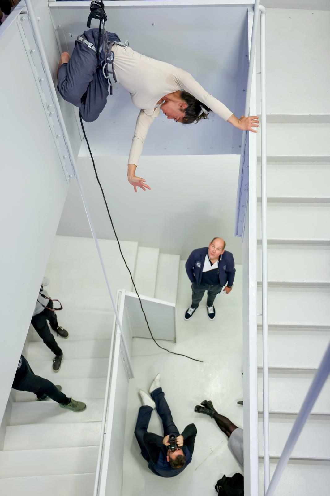 Vertikalne plesne instalacije u prostorima II Palače Vertikalne plesne instalacije u prostorima II Palače