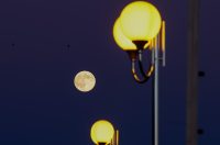 Izlazak punog mjeseca nad Zadrom