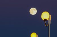 Izlazak punog mjeseca nad Zadrom