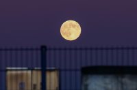 Izlazak punog mjeseca nad Zadrom