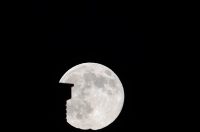 Izlazak punog mjeseca nad Zadrom