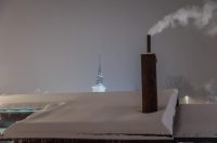 Snježni ugođaj u Gračacu