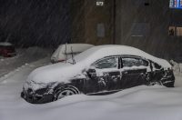 Snježni ugođaj u Gračacu