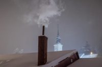 Snježni ugođaj u Gračacu