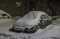 Snježni ugođaj u Gračacu