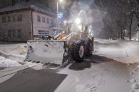 Snježni ugođaj u Gračacu