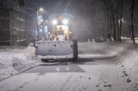 Snježni ugođaj u Gračacu