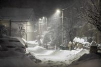 Snježni ugođaj u Gračacu