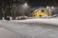 Snježni ugođaj u Gračacu