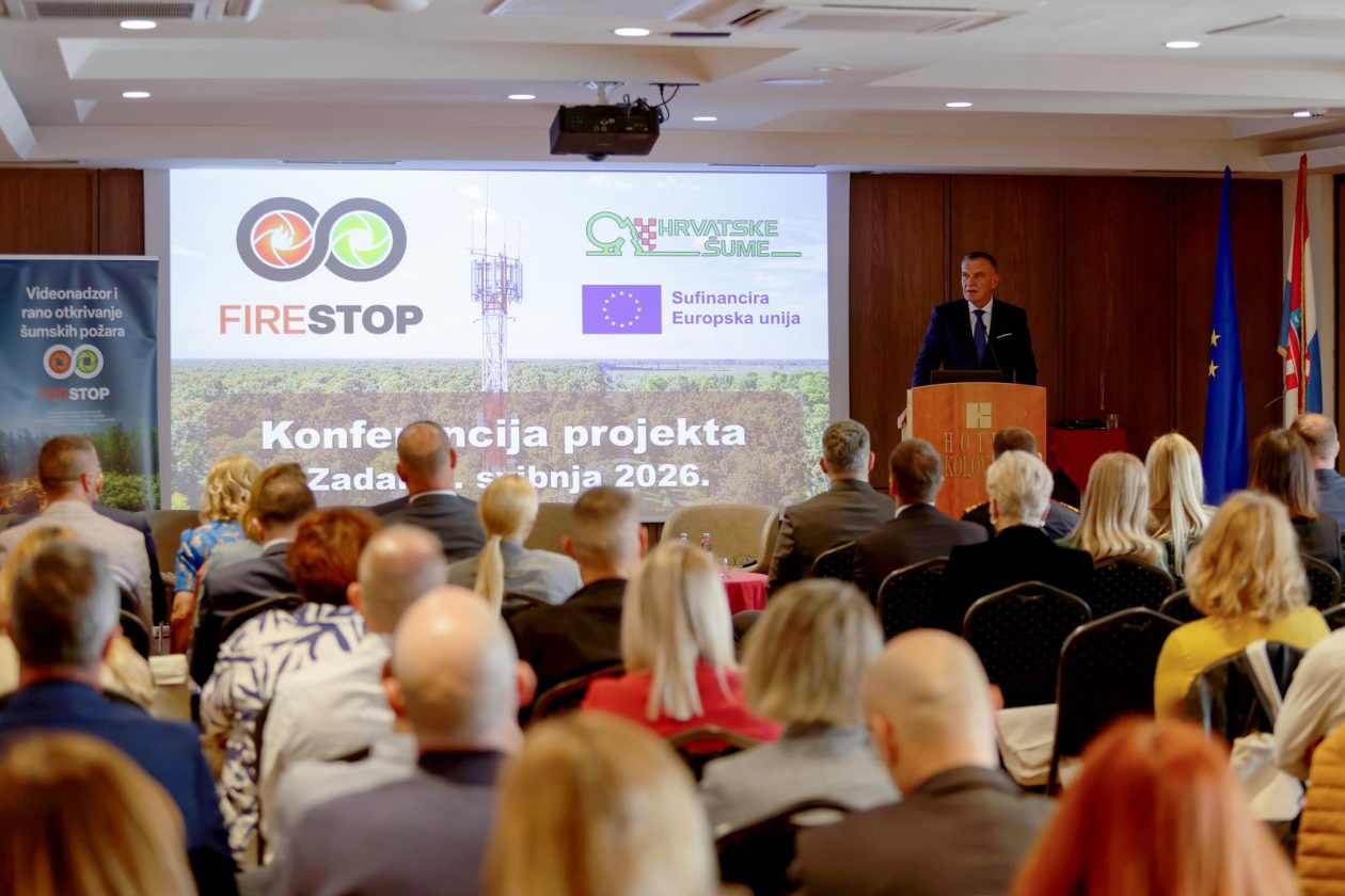 Zadar: Konferencija projekta “Videonadzor i rano otkrivanje šumskih požara – FIRESTOP” Zadar: Konferencija projekta “Videonadzor i rano otkrivanje šumskih požara – FIRESTOP”