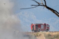 Zadar: Izbio požar na deponiju u Diklu