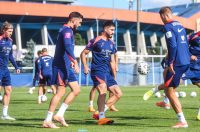 Hrvatska nogometna reprezentacija na treningu u Maksimiru uoci utakmice protiv Ceske u kvalifikacijskoj utakmici za Svjetsko prvenstvo Hrvatska nogometna reprezentacija na treningu u Maksimiru uoci utakmice protiv Ceske u kvalifikacijskoj utakmici za Svjetsko prvenstvo