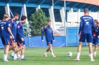 Hrvatska nogometna reprezentacija na treningu u Maksimiru uoci utakmice protiv Ceske u kvalifikacijskoj utakmici za Svjetsko prvenstvo Hrvatska nogometna reprezentacija na treningu u Maksimiru uoci utakmice protiv Ceske u kvalifikacijskoj utakmici za Svjetsko prvenstvo