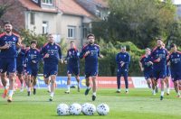 Hrvatska nogometna reprezentacija na treningu u Maksimiru uoci utakmice protiv Ceske u kvalifikacijskoj utakmici za Svjetsko prvenstvo Hrvatska nogometna reprezentacija na treningu u Maksimiru uoci utakmice protiv Ceske u kvalifikacijskoj utakmici za Svjetsko prvenstvo