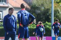 Hrvatska nogometna reprezentacija na treningu u Maksimiru uoci utakmice protiv Ceske u kvalifikacijskoj utakmici za Svjetsko prvenstvo Hrvatska nogometna reprezentacija na treningu u Maksimiru uoci utakmice protiv Ceske u kvalifikacijskoj utakmici za Svjetsko prvenstvo