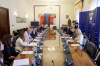 Zadar: Sastanak ministra Olega Butkovića sa županom Josipom Bilaverom