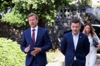 Zadar: Sastanak ministra Olega Butkovića sa županom Josipom Bilaverom