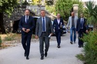 Zadar: Sastanak ministra Olega Butkovića sa županom Josipom Bilaverom