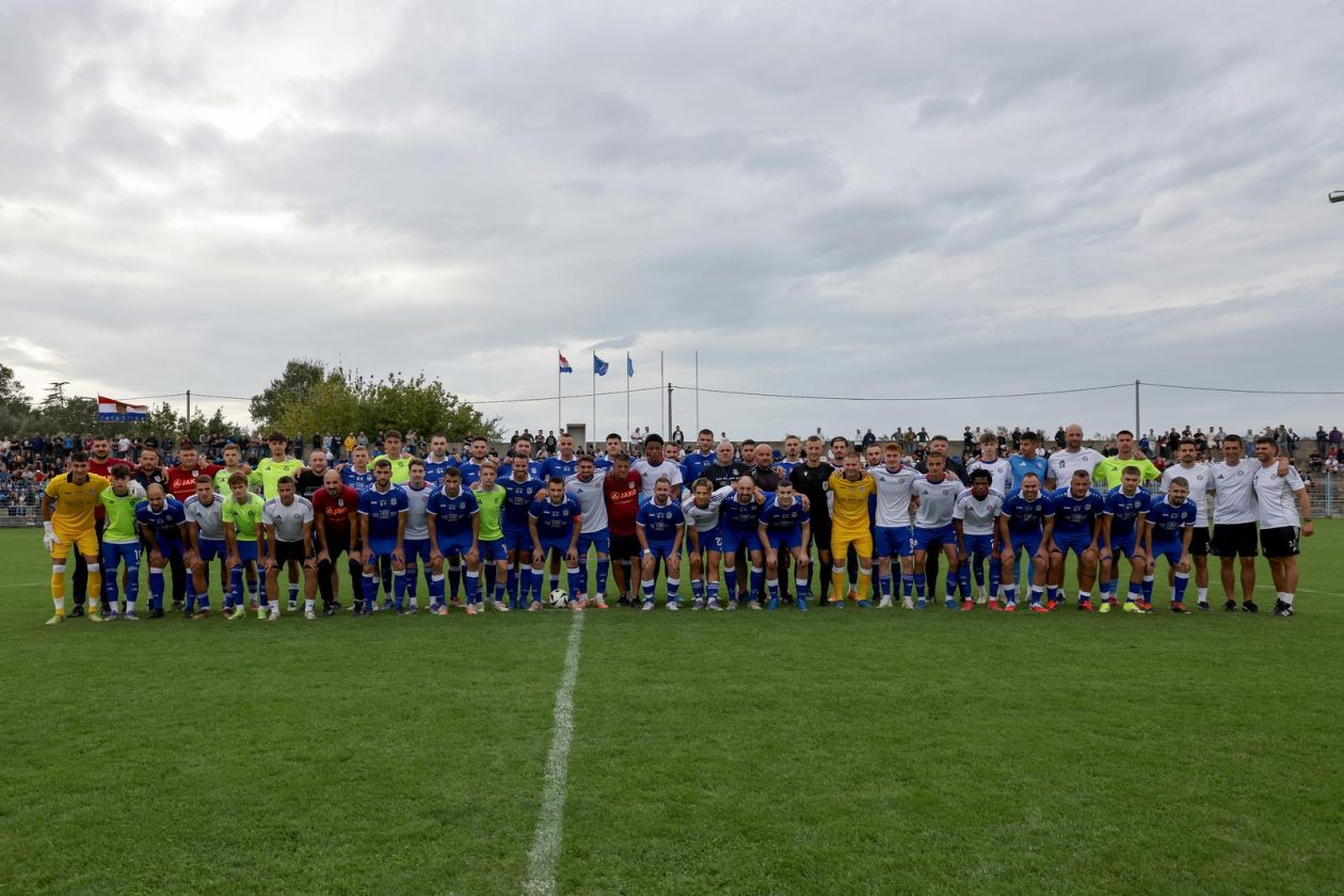 Benkovac: Prijateljska utakmica  između Velebita i Hajduka povodom 100. rođendana kluba iz Benkovca