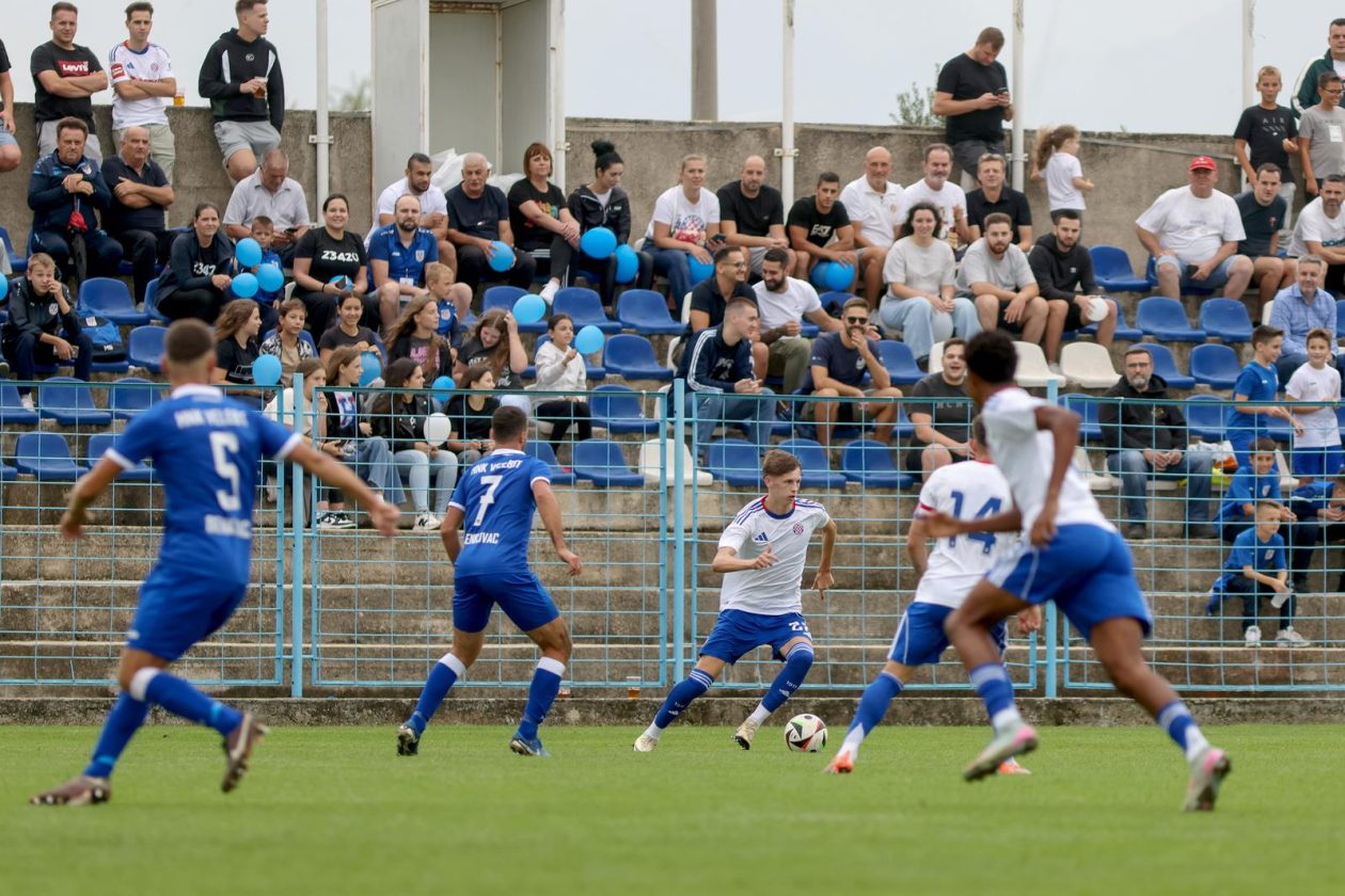 Benkovac: Prijateljska utakmica  između Velebita i Hajduka povodom 100. rođendana kluba iz Benkovca