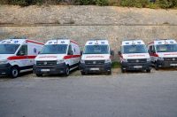 Primopredaja sedam novih vozila namijenjenih za sanitetski prijevoz – hitna pomoć Primopredaja sedam novih vozila namijenjenih za sanitetski prijevoz – hitna pomoć