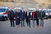 Primopredaja sedam novih vozila namijenjenih za sanitetski prijevoz – hitna pomoć Primopredaja sedam novih vozila namijenjenih za sanitetski prijevoz – hitna pomoć