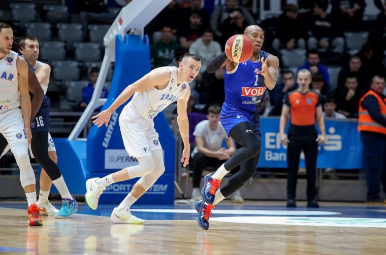 Zadar: Zadar i Budućnost odigrali utakmicu 14. kola AdmiralBet ABA lige