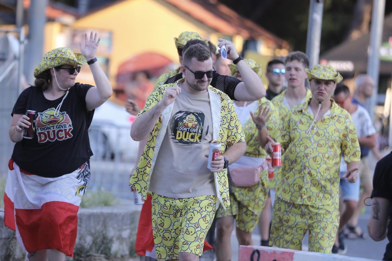 Park Mladeži: Dolazak posjetitelja na festival Ultra Park Mladeži: Dolazak posjetitelja na festival Ultra