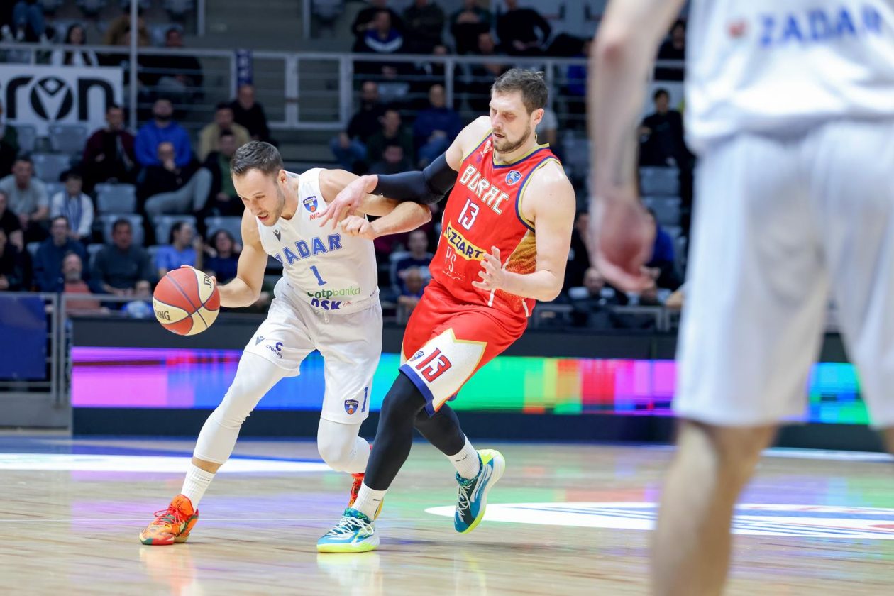 Zadar: Zadar i Borac odigrali prvu utakmicu play-out dijela AdmiralBet ABA lige