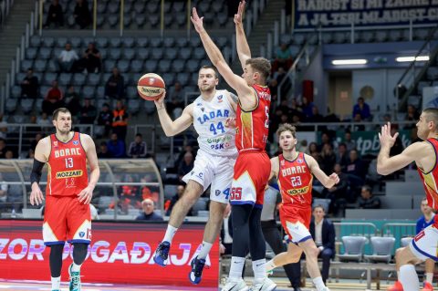 Zadar: Zadar i Borac odigrali prvu utakmicu play-out dijela AdmiralBet ABA lige