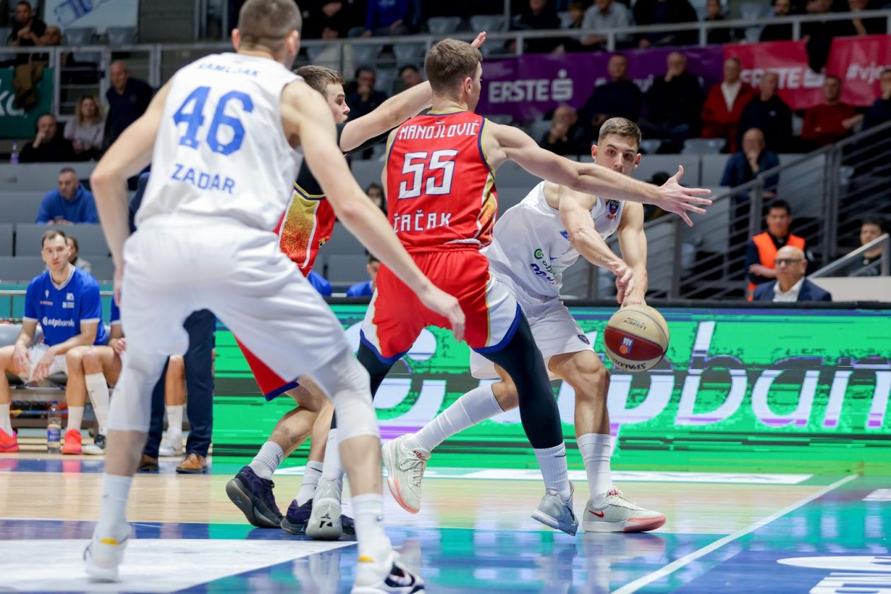 Zadar: Zadar i Borac odigrali prvu utakmicu play-out dijela AdmiralBet ABA lige